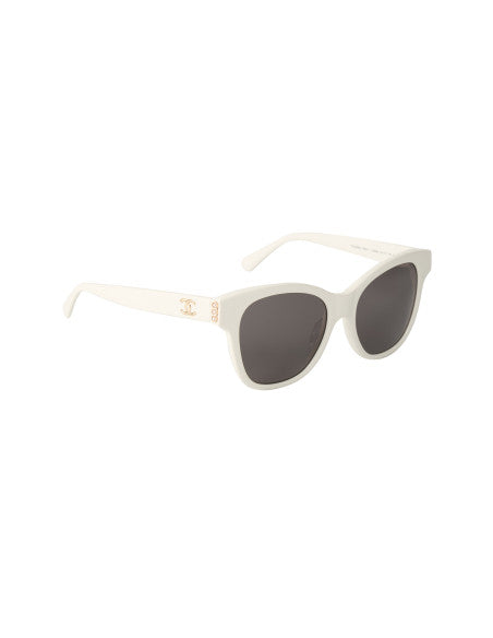 Chanel CH5482-H c. 1255/S4 Square Shape White