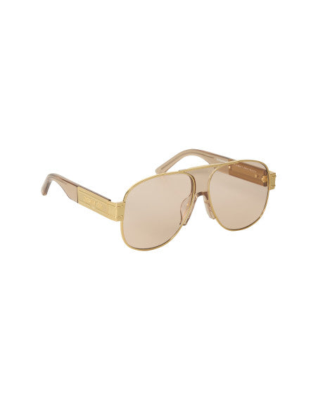 Dior Signature A3U B0L0 Aviator Shape Pink Gold