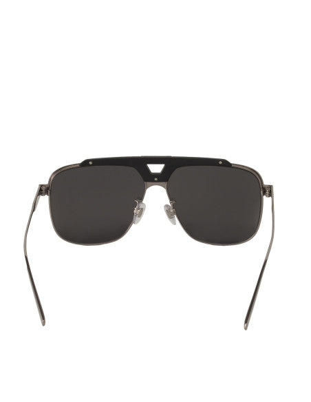 Dolce & Gabbana DG2256 1277/6G Aviator Square Plata Espejo