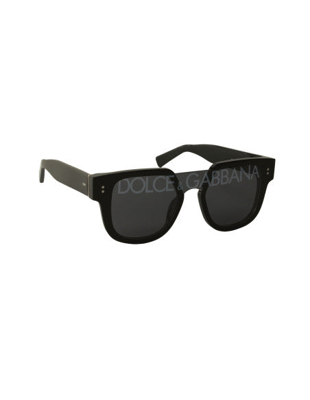 Dolce & Gabbana DG4356 501/M Square Shape Negro Plata