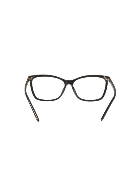 Gucci Gg0025o 001 Oftalmico Square Negro Dorado