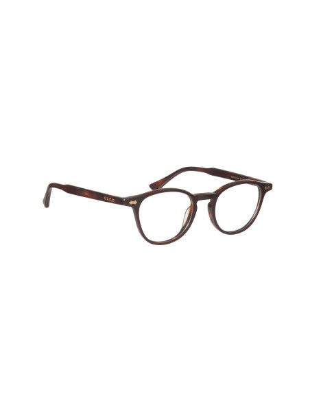 Gucci GG0187O 004 Round Shape Oftalmico Carey Dorado