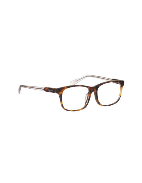 Gucci Gg0490o 003 Oftalmico Carey Plateado