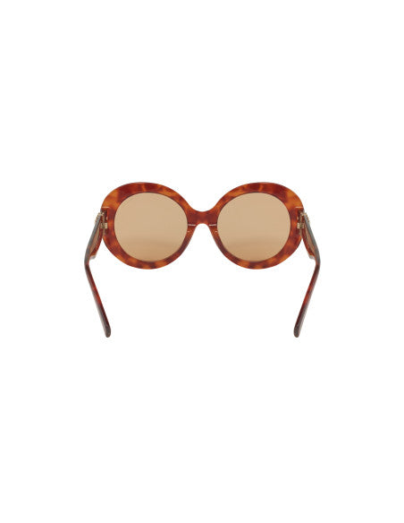 Miu Miu MU 11YS 4BW-2Z1 Round Shape Light havana