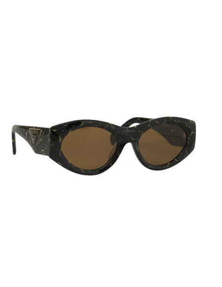 Prada SPR 20ZS 19D-01T Square Shape Cafe Negro