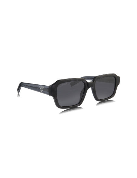 Prada SPR 02ZS 13F-07T Square Shape Grey Graphite Stone
