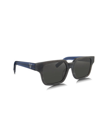 Prada SPR 03ZS 13F-07T Square Shape Graphite Stone