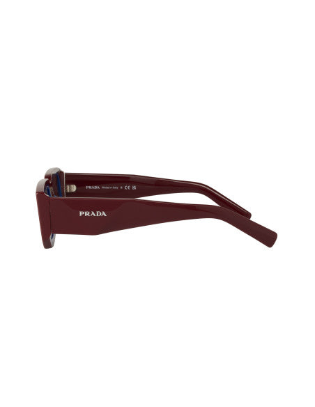 Prada SPR 06YS 16M-08S Square Shape Abstract Etruscan blue