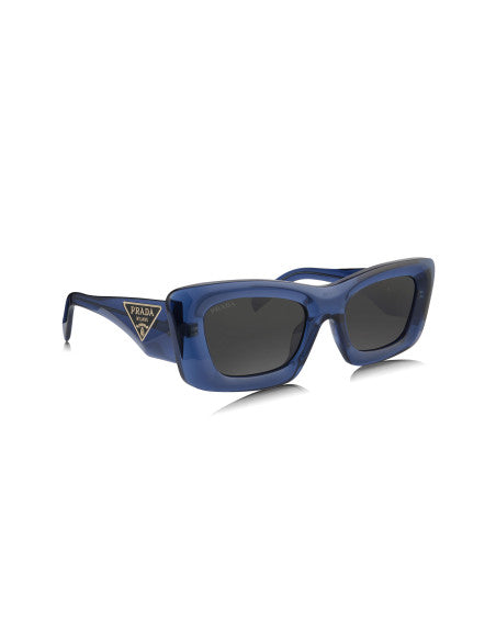 Prada SPR 13ZS 18M-5S0 Square Fashion Blue Electric