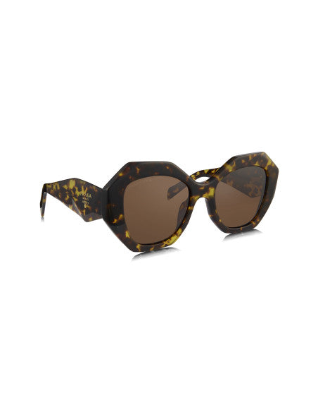 Prada SPR 16WS VAU-05C Oversized Geometric Tortoise