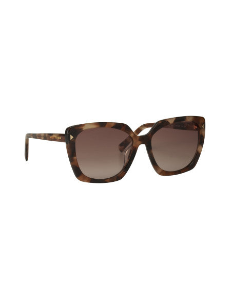 Prada SPR 23ZS 07R-0A6 Square Shape Tortoise Gradient