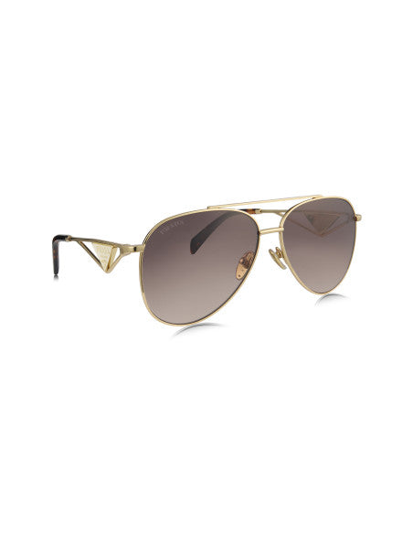 Prada SPR 73ZS ZVN-3D0 Piloto Gota Gradient Coffee