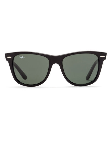 Ray Ban Rb2140 901s Wayfarer Negro 50mm Matte Black Green G-15 Lenses