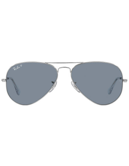 Ray Ban Rb3025 003/02 Aviator Plata Gris Polarizado
