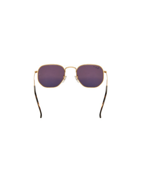 Ray Ban Rb3548n 9202AF Hexagonal Flat Vino Polarizado