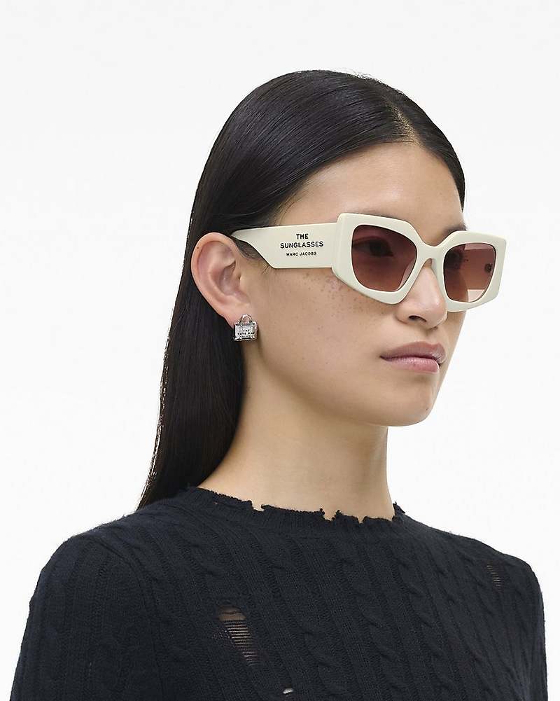 The Square Cat Eye Sunglasses by MARC JACOBS