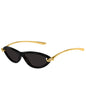 Bottega Veneta BV1390S 001 Knot Cat Eye