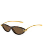 Bottega Veneta BV1390S 002 Knot Cat Eye