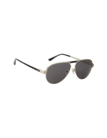 Cartier CT0101S 002 Aviator Plata Gris