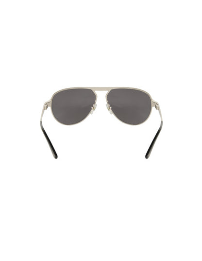 Cartier CT0101S 002 Aviator Plata Gris