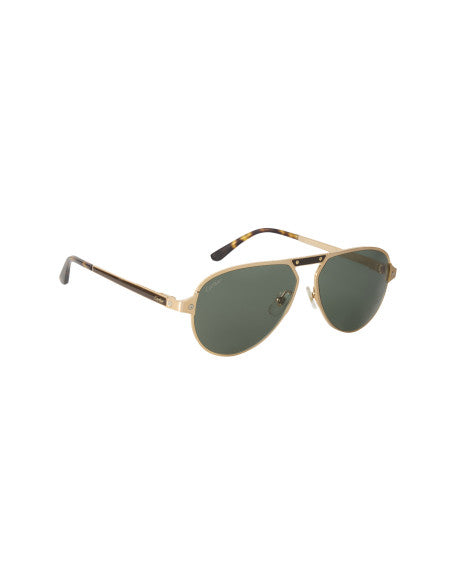 Cartier CT0101S 003 Aviator Dorado Carey