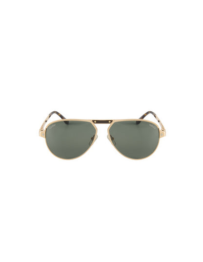 Cartier CT0101S 003 Aviator Dorado Carey