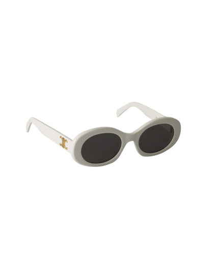 Celine CL40194U 5225A Oval Shape Blanco Dorado