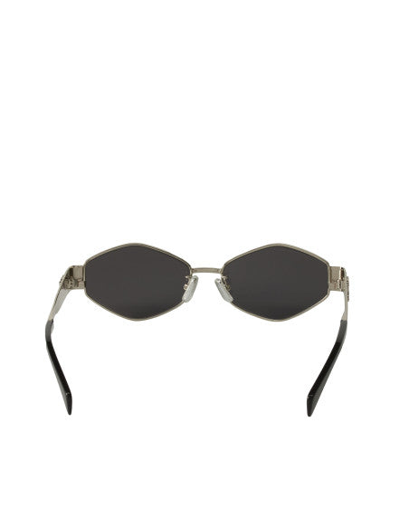 Celine CL40254U 16A Geometric Shape Gray Silver