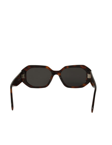 Celine CL40255I 53A Square Shape Carey Gris