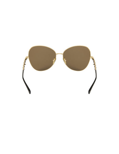 Chanel CH4274-Q c. 395/3 Butterfly Shape Coffe Gold