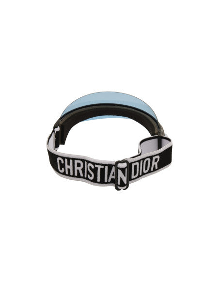 Dior DIORCLUB1 Visera, Plástico Unisex, Color Azul (Sin Accesorios)