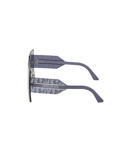 Dior DiorClub M5U F0B8 Square Shape Azul Gris