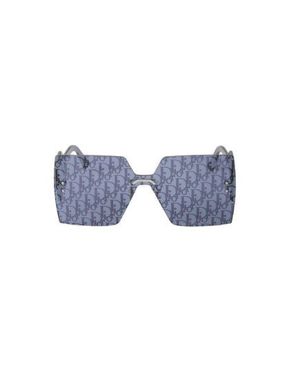Dior DiorClub M5U F0B8 Square Shape Azul Gris