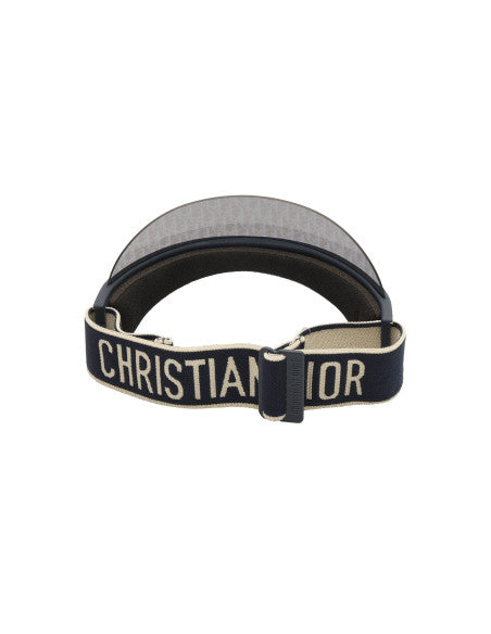 Dior DiorClub V1U 31B8 Visera Oblique azul