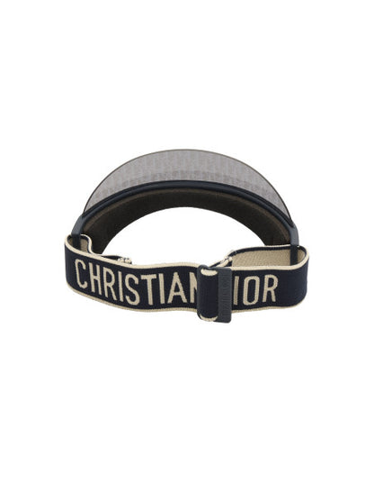Dior DiorClub V1U 31B8 Visera Oblique azul