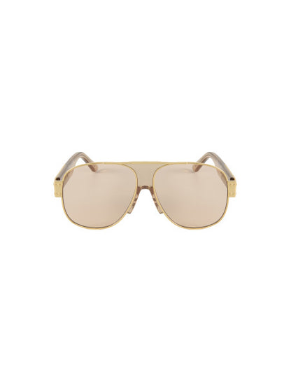Dior Signature A3U B0L0 Aviator Shape Pink Gold