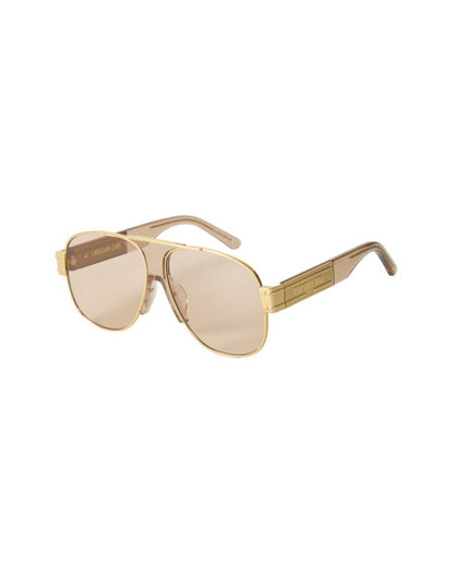 Dior Signature A3U B0L0 Aviator Shape Pink Gold