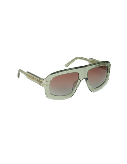 Dior Signature M1U 55F2 Square Shape Verde Cafe