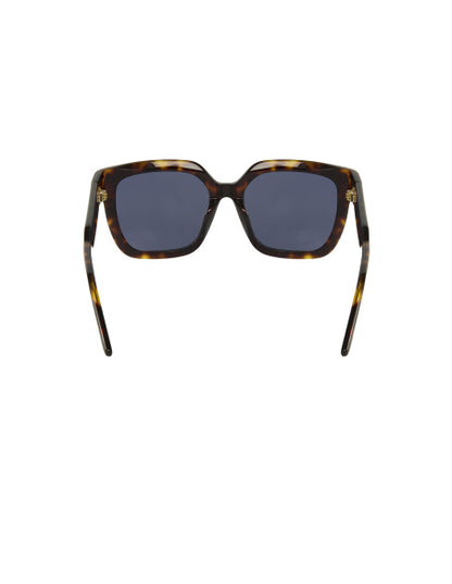 Dior Signature S10F 20B0 Square Shape Tortoise Blue