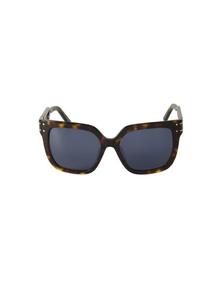 Dior Signature S10F 20B0 Square Shape Tortoise Blue