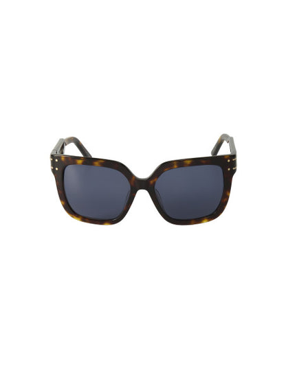 Dior Signature S10F 20B0 Square Shape Tortoise Blue