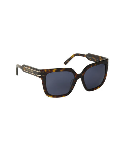 Dior Signature S10F 20B0 Square Shape Tortoise Blue