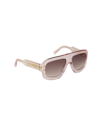 Dior Signature M1U 40F1 Square Shape Rosa Cafe