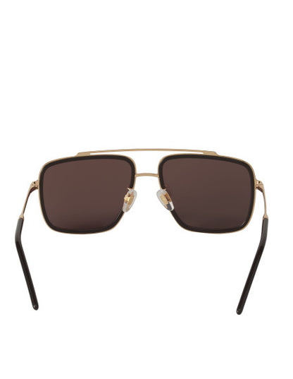 Dolce & Gabbana DG2220 488/83 Square Shape Cafe Dorado