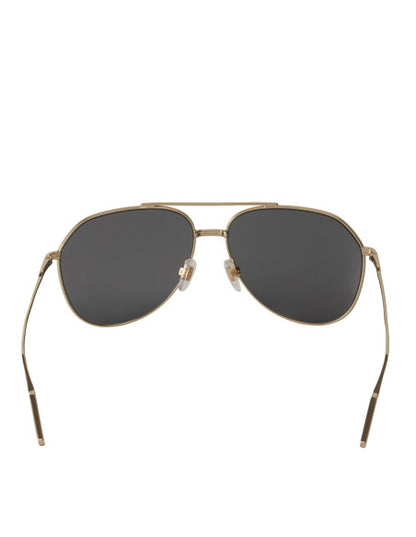 Dolce & Gabbana DG2166 1305/87 Aviator Negro Dorado