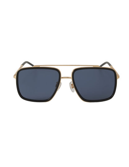 Dolce & Gabbana DG2220 02/81 Square Shape Negro Dorado