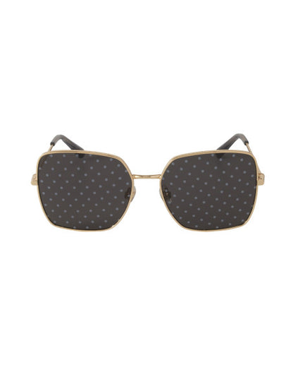 Dolce & Gabbana DG2242 02/L Square Shape Negro Puntos Dorado