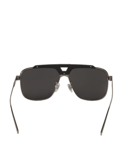 Dolce & Gabbana DG2256 1277/6G Aviator Square Plata Espejo