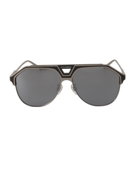 Dolce & Gabbana DG2257 1277/6G Aviator Plata Espejo