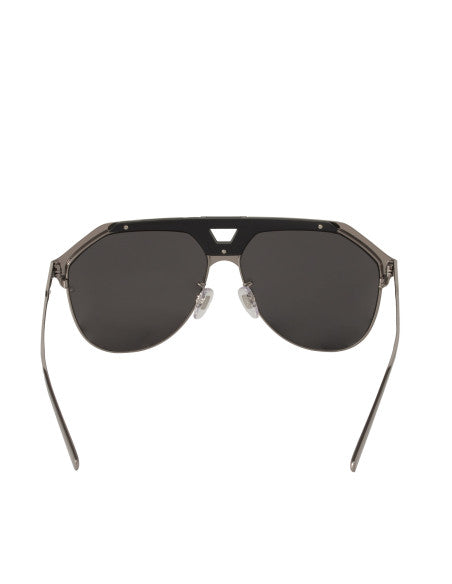 Dolce & Gabbana DG2257 1277/6G Aviator Plata Espejo